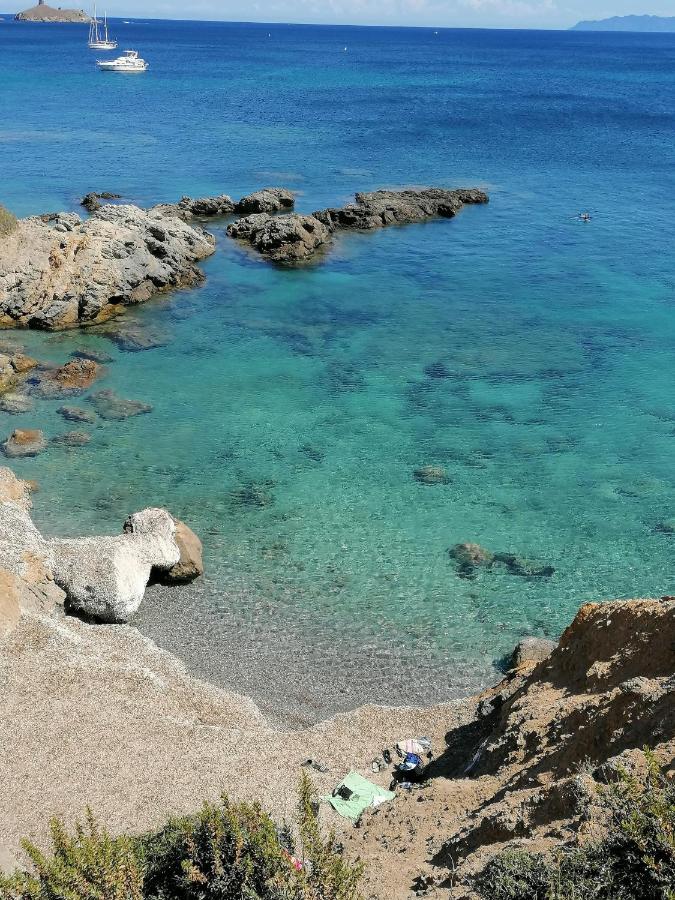 Coin De Paradis Vue Dominante Sur Mer, Montagne Et Tour Genoise Avec Jacuzzi Pino Екстер'єр фото